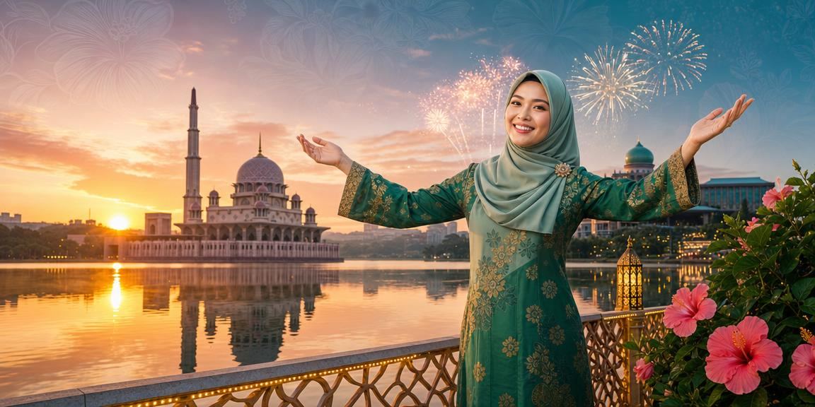 Suasana perayaan Hari Raya di Putrajaya mewakili keseronokan bertaruh secara bertanggungjawab